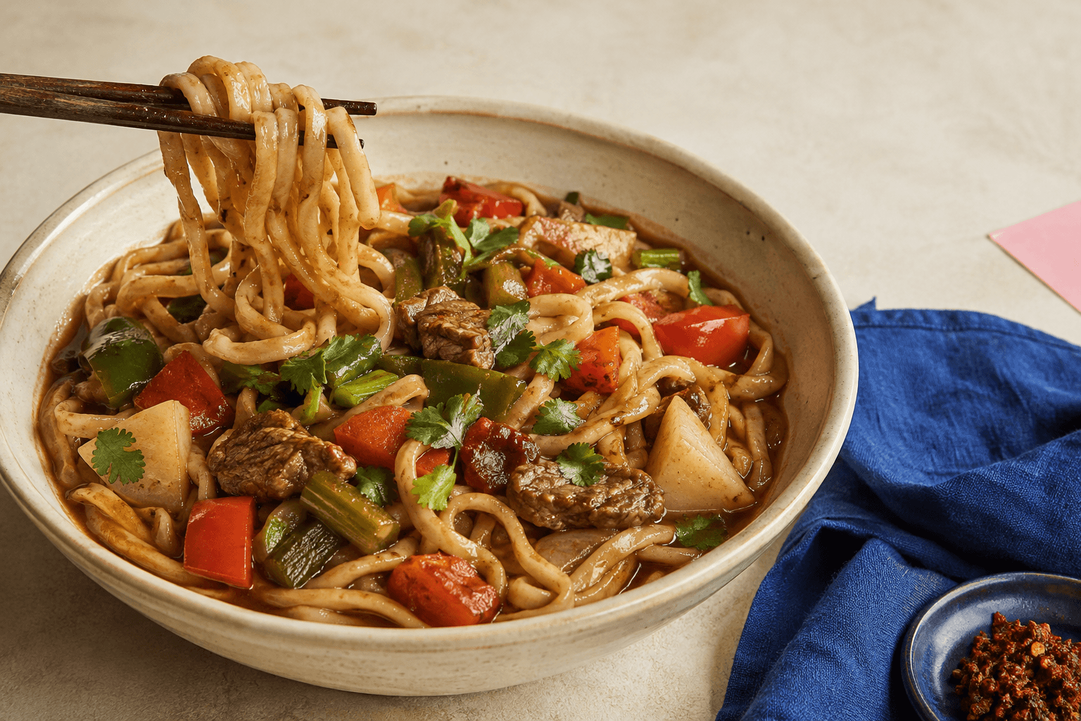 Lagman, a Central Asian staple